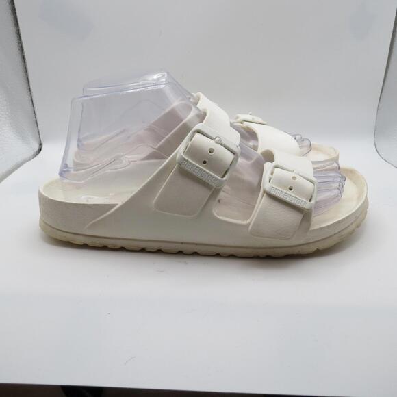 Birkenstock Womens Arizona EVA White Casual Sandals Size US 6.5 UK 4.5 EU 37 - Picture 2 of 8